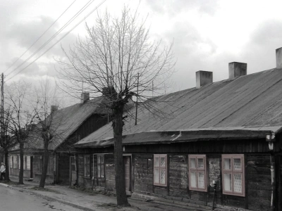 Alte Weberhäuser in Aleksandrów. © Anemone Rüger