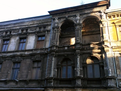Verfallenes Haus in der Narutowicza-Straße. © Anemone Rüger