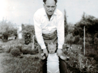 Jitzchak mit Deborah, frühe 1960er, Israel. © privat