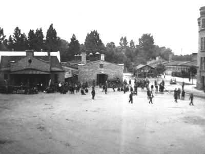 Marktplatz Riga vor der Ghettogrenze 1941. © Anemone Rüger