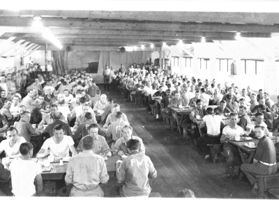 Speisesaal Camp Farragut, Idaho. © Anemone Rüger
