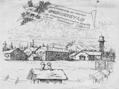 Opas Geburtstagskarte 1945. © Anemone Rüger