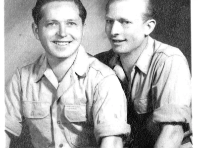 Opa und „Jim“. © Anemone Rüger
