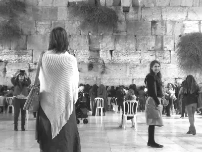 An der Klagemauer in Jerusalem. © Anemone Rüger